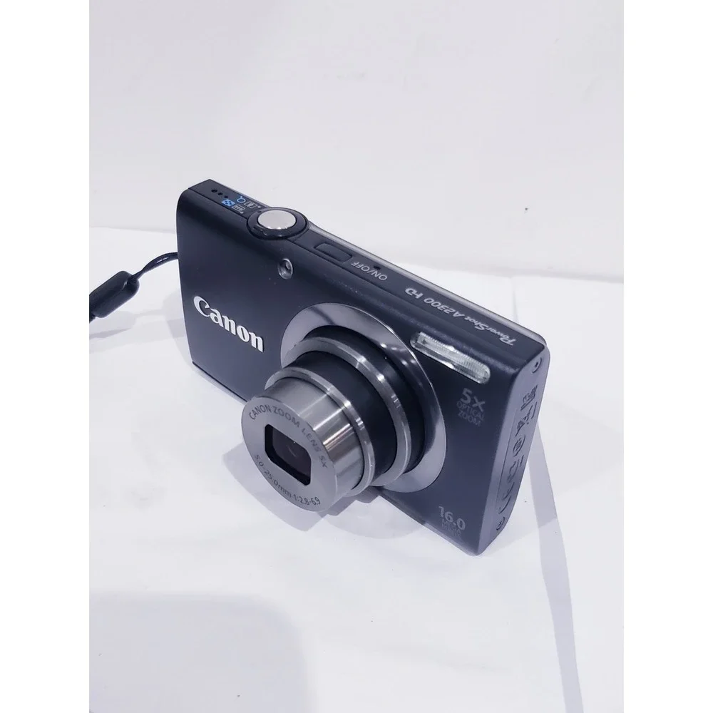 Canon PowerShot A2300 HD Black 16.0MP Compact Digital Camera - TESTED - Picture 5 of 9